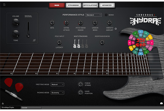 8 弦吉他音色库 Impact Soundworks Shreddage 3.5 Hydra v2.0.3