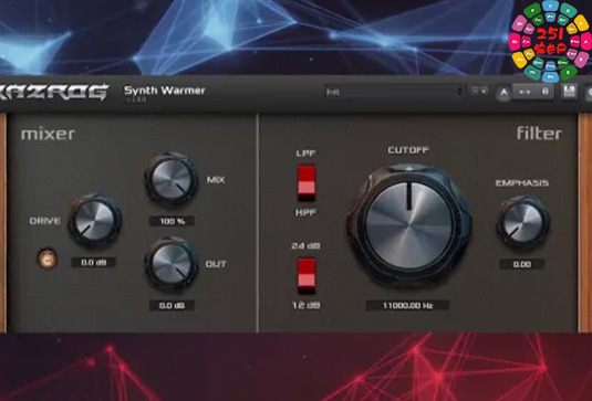模拟单声道合成器 Kazrog Synth Warmer v1.2.2