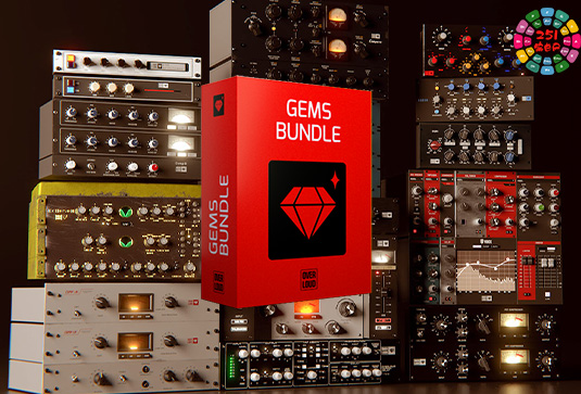 宝石系列效果器套装 Overloud Gem Bundle Complete v2024.7 TC Win （包含Gem Comp G Comp LA Comp76 Comp670 Dopamine ECHOSON EQ84 EQ495 EQ550 EQP Mod Modula OTD-2 Sculptube TAPEDESK Voice）