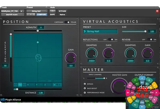 3D音频混音插件 Plugin Alliance Dear Reality dearVR music v1.13.1 MacOS