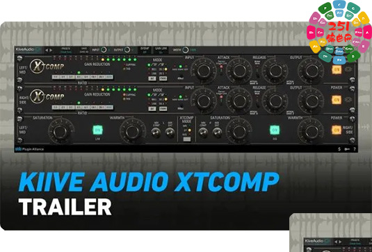 FET压缩器插件 Plugin Alliance Kiive XTComp v1.0.1