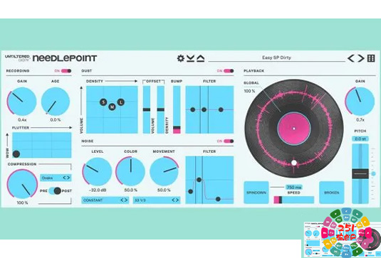 黑胶仿真效果器 Plugin Alliance Unfiltered Audio Needlepoint v1.0.6 TC Win