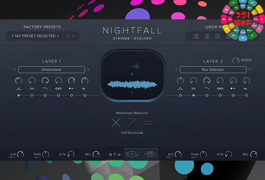 电影混合弦乐氛围音色 Realitone Nightfall