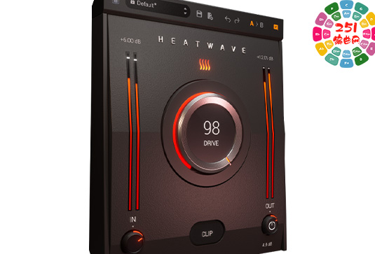 一键饱和度插件 Slate Digital Heatwave v1.0.3 R2R Win