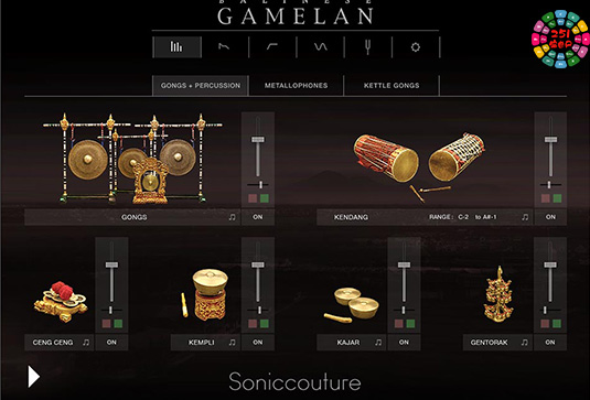 巴厘岛伽美兰音色 Soniccouture Balinese Gamelan II v2.1.0
