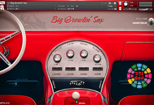 萨克斯风音色 Straight Ahead Samples Big Growlin Sax v1.1