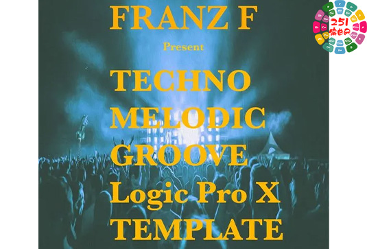 电音工程模版 Ushuaia Music Techno Melodic Groove Logic Pro X Template
