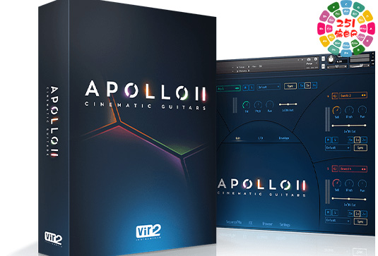 阿波罗电影吉他 Vir2 Apollo 2 Cinematic Guitars v1.5.1
