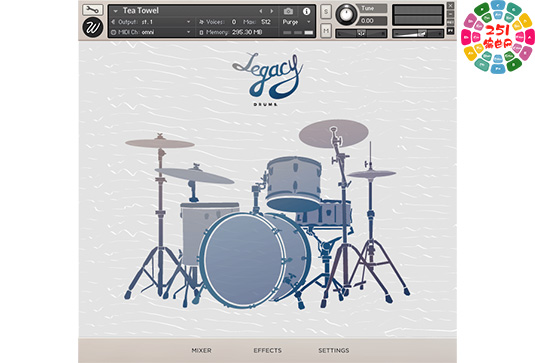 经典架子鼓 Wavesfactory Legacy Drums