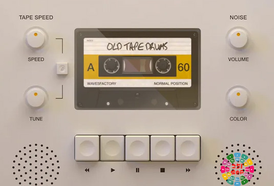 免费的老式磁带鼓 Wavesfactory Old Tape Drums