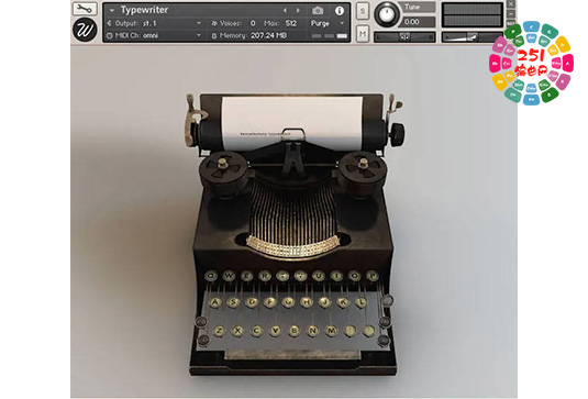 免费的打字机音源 Wavesfactory Typewriter