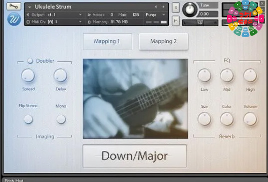 尤克里里扫弦音色 Wavesfactory Ukulele Strum 2.0
