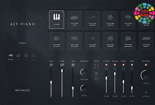 直立式特色古钢琴 Westwood Instruments ALT PIANO v2.0