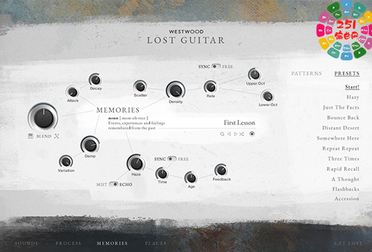 失落电吉他氛围音色 Westwood Instruments Lost Guitar
