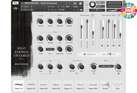 弦乐独奏 Westwood Instruments Solo Strings Untamed v2.1