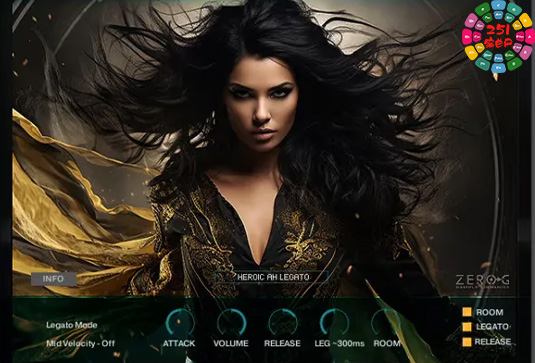 电影人声独唱音色 Zero-G Ethera Gold Atlantis 3