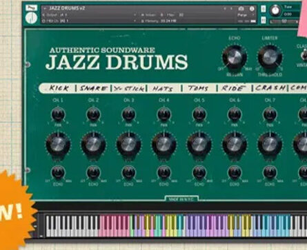 爵士鼓音色 Authentic Soundware Jazz Drums