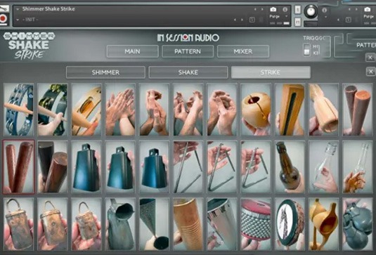 拍手沙锤三角铁等小打击乐 In Session Audio Shimmer Shake Strike v1.1+Expansion