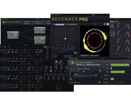 人声乐器音效设计套装 Krotos Plugins Collection v2024.7 R2R Win （包含Krotos Weaponiser Fully Loaded Assets Reformer Pro Dehumaniser Simple Monsters Dehumaniser II）