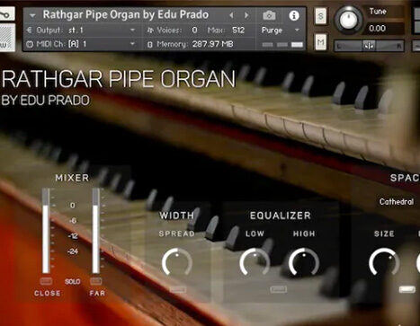 拉斯加管风琴音色 Edu Prado Sounds Rathgar Pipe Organ v1.2.1