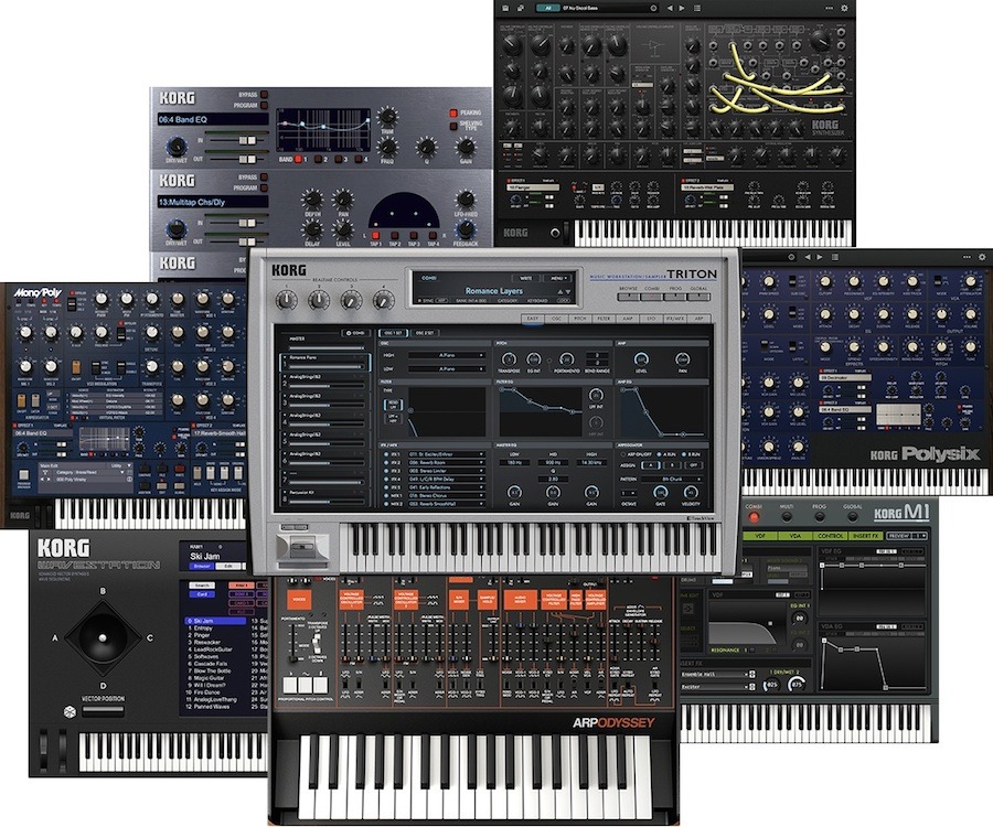 8个电子合成乐器合集 KORG Software Plugins 2024.8 MacOS-MORiA （包含Wavestate Native Opsix Native Modwave Native microKORG ELECTRIBE-R VOX Super Continental EP-1 ARP 2600）