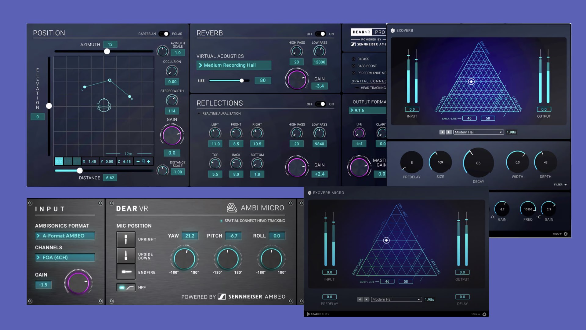 空间音频效果器套装 Dear Reality Plugin Bundle v2024.8 MacOS HCiSO