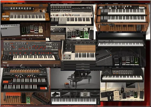 键盘钢琴音源套装 Arturia Keyboards & Piano V-Collection v2024.8 CE Win（包含B-3 V2 Clavinet V CP-70 V Farfisa V Mellotron V Piano V3 Solina V2 Stage-73 V2 VOX Continental V2 Wurli V3）