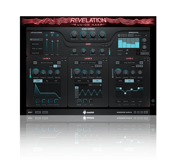 混合竖琴音色库 Sound Yeti Revelation Fusion Harp