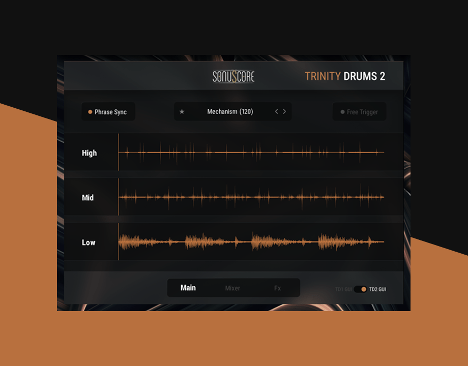 现代电影混合鼓音色 Sonuscore Trinity Drums 2