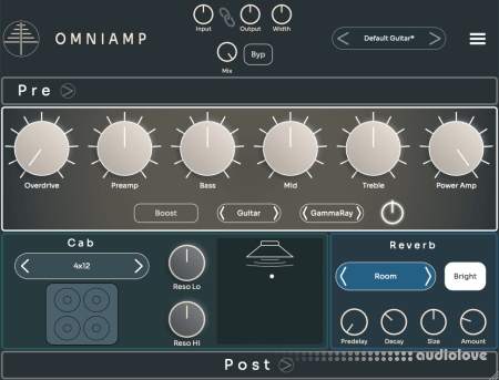 吉他贝斯放大器 Arboreal Audio OmniAmp v1.0.2 R2R Win