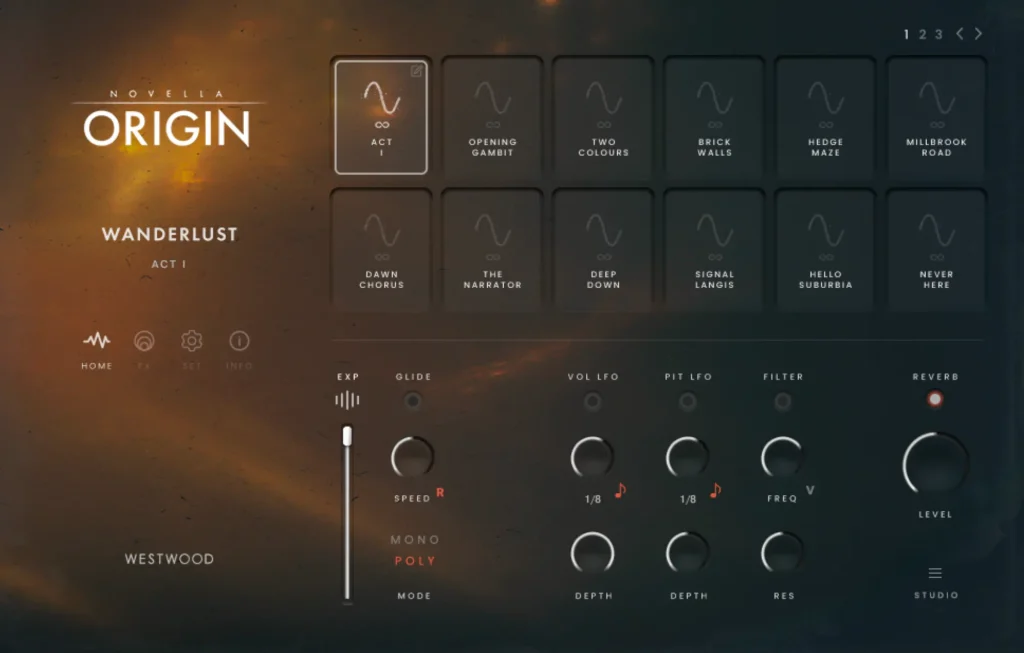 管弦乐队综合音色 Westwood Instruments Novella Origin