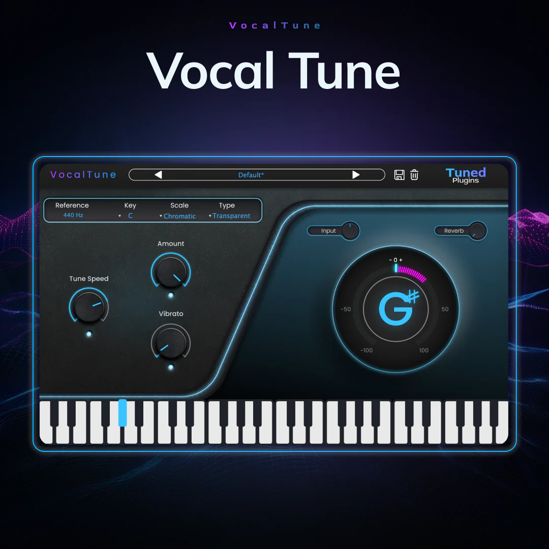 人声调音修音插件 Tuned Plugins Vocal Tune v1.0.65 BUBBiX Win