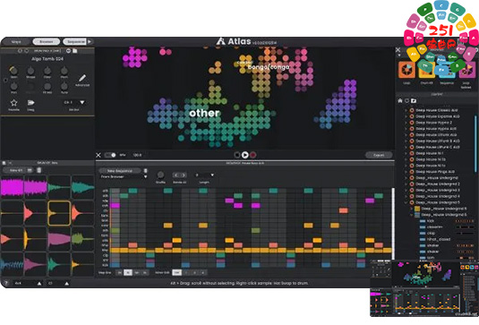 鼓机采样器管理插件 Algonaut Atlas v2.5.8 R2R Win