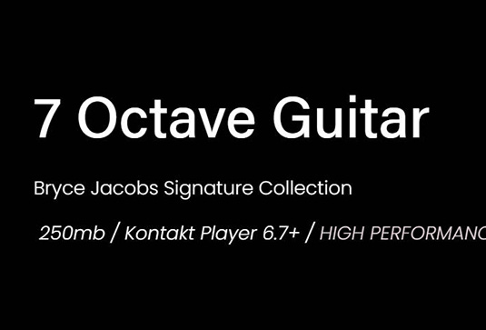 电影氛围吉他音色 Audio Ollie Bryce Jacobs 7 Octave Guitar