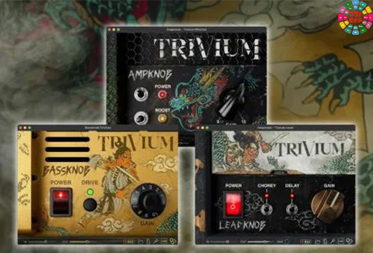 吉他音箱模拟插件 Bogren Digital AmpKnob Trivium Bundle v2024.8 TCD Win