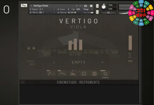 迷魂曲中提琴音色库 Cinematique Instruments Vertigo Viola
