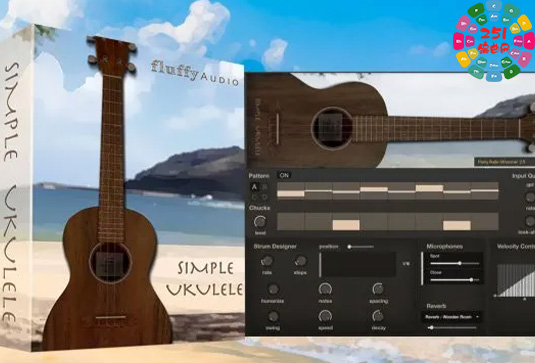 简单的尤克里里音源 Fluffy Audio Simple Ukulele