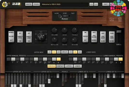 模拟管风琴 Genuine Soundware VB3-II v2.3.0 R2R Win