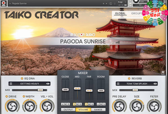日本太鼓MIDI音源 In Session Audio Taiko Creator + Expansions