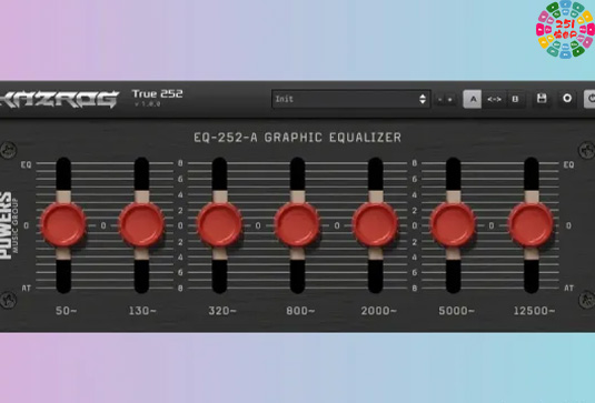 模拟波段图形均衡器 Kazrog True 252 v1.1.3