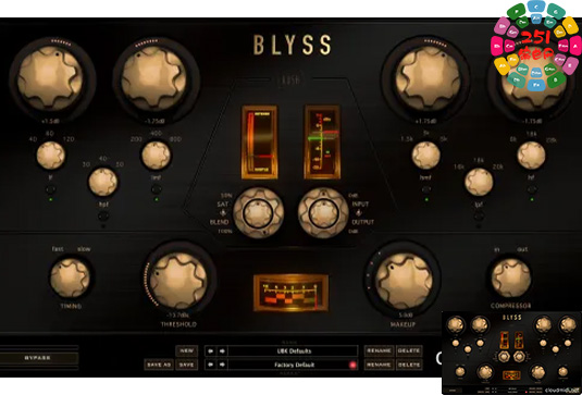 母带均衡效果器 Kush Audio Blyss v1.2.3 MacOS-FLARE