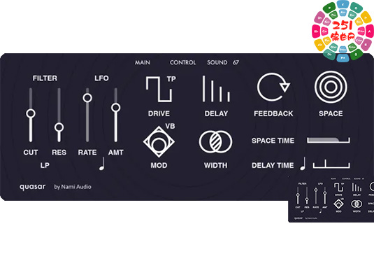 电影合成器效果音色库 Nami Audio Quasar v1.1.0