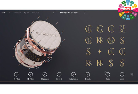 嘻哈节奏打击乐音色 Native Instruments Play Series Rudiments