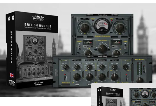 英伦混音插件套装 Nomad Factory British Bundle v2.0.2 Win