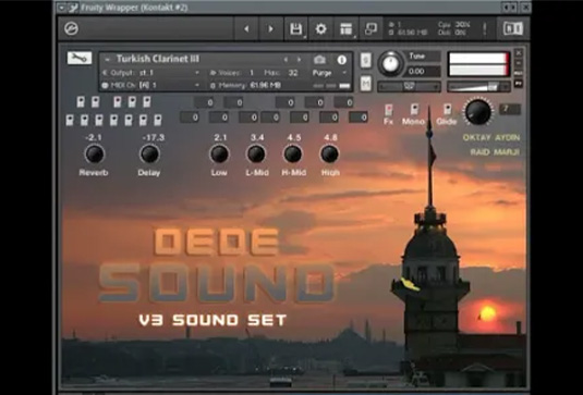 阿拉伯民乐音色库 Oriental Sound Dede Sound v3