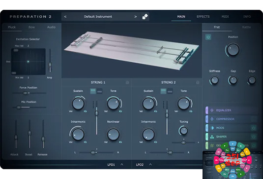 模拟弦乐合成器 Physical Audio Preparation 2 v2.1.1 Win