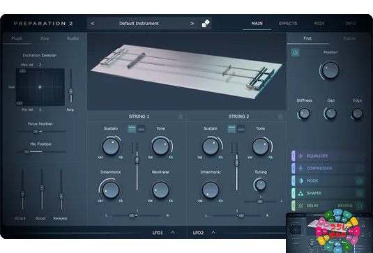 模拟弦乐合成器 Physical Audio Preparation 2 v2.1.0 TC Win