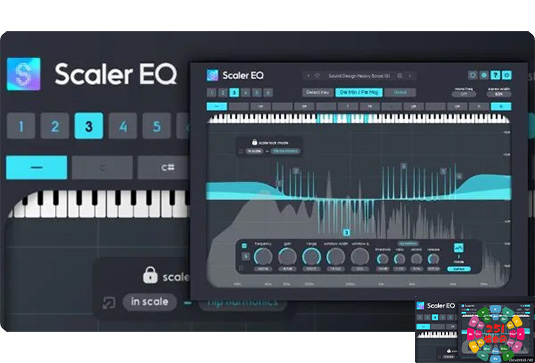 现代均衡效果器 Plugin Boutique Scaler EQ v1.1.3