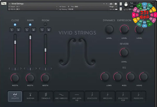 室内弦乐音色库 Pulse Audio Vivid Strings Celli v1.3