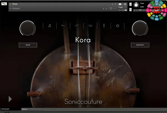 21 弦非洲竖琴音色库 Soniccouture Kora v1.0.1